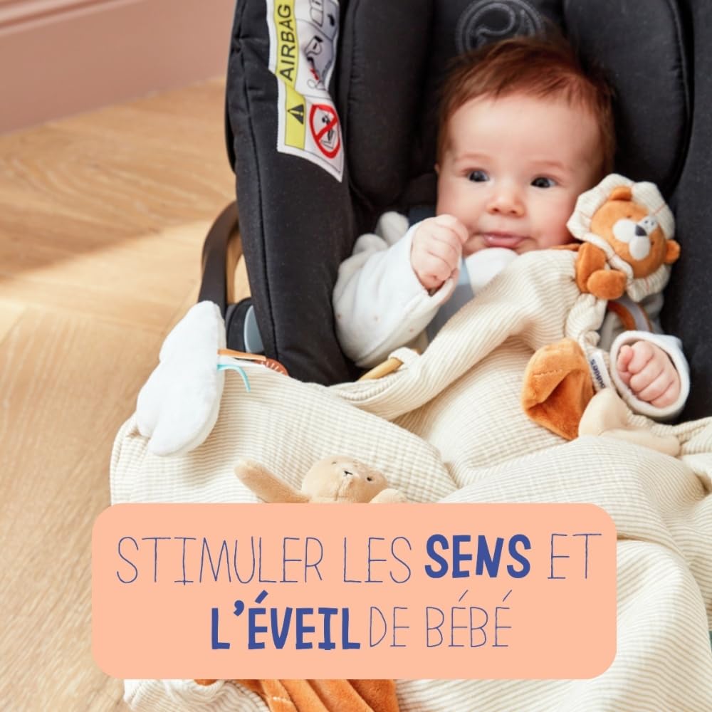 Noukies N2239.09 Aktivitätsdecke, Ecru