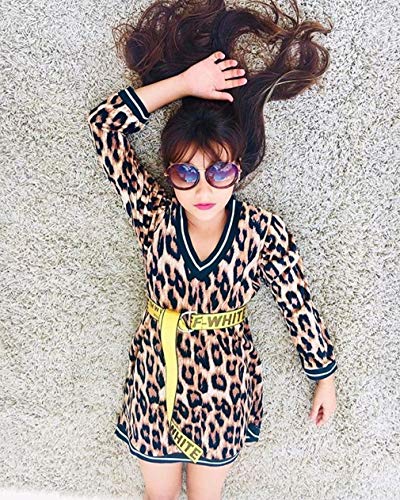 Saneti Toddler Girl Faux Fur Vest Coat Leopard Print Fleece Vest Winter Warm Waistcoat Outerwear Clothes (12-18 Months, Leopard 3) #TOP1
