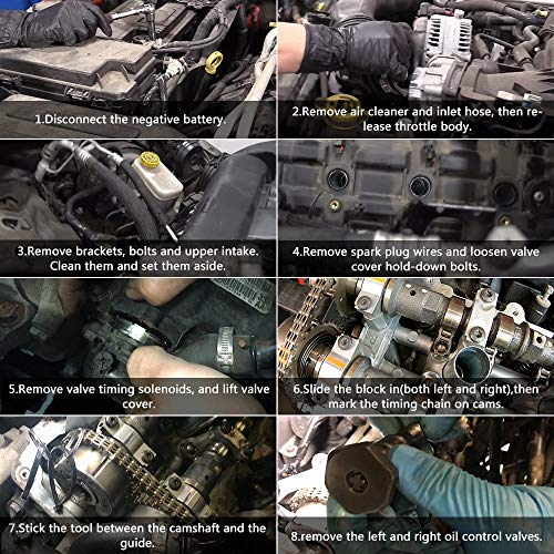 PQY Rocker Arm and Lifter Kit Compatible with Dodge Ram 1500 Challenger Charger Journey Avenger 5184296AH 5184332AA