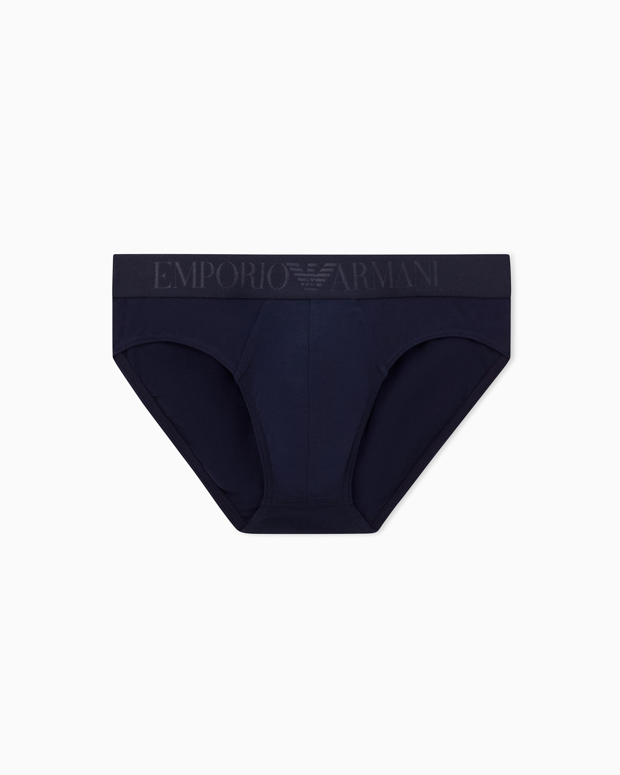 Man's Basic Elastic Brief Blue L