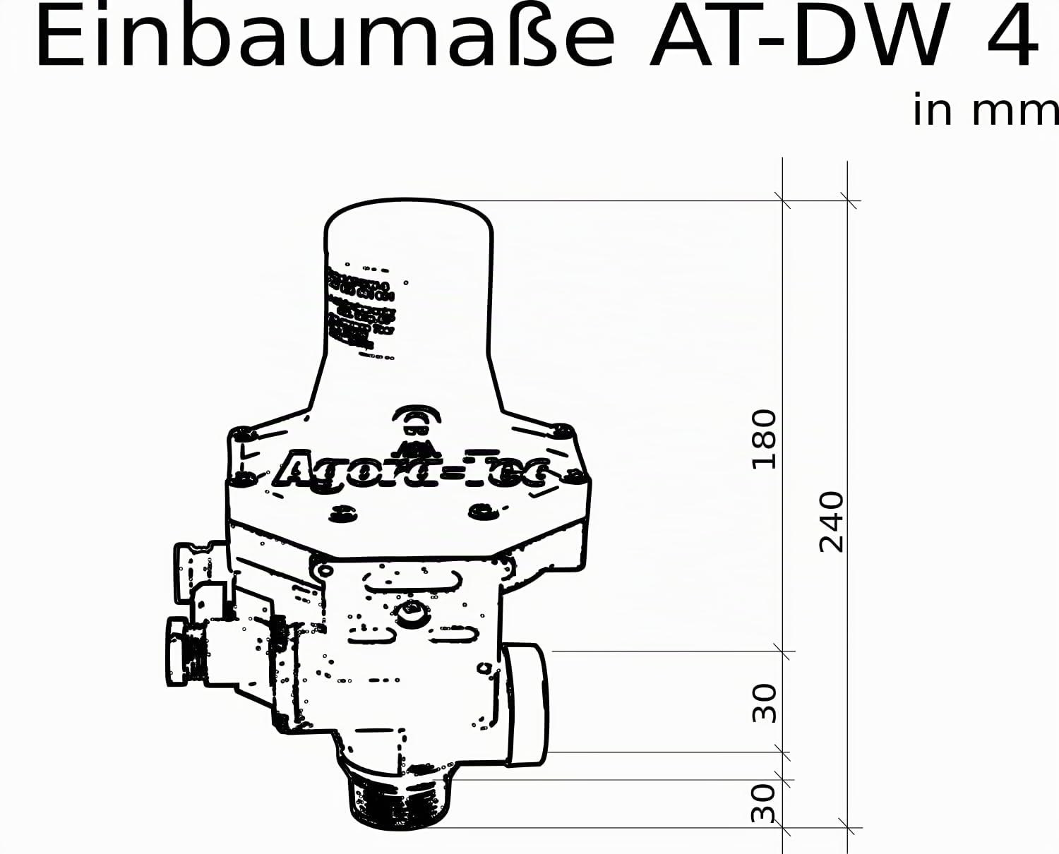 Agora-Tec® Pumpensteuerung AT-DWv-4 - für Toilette & Gartenbewässerung
