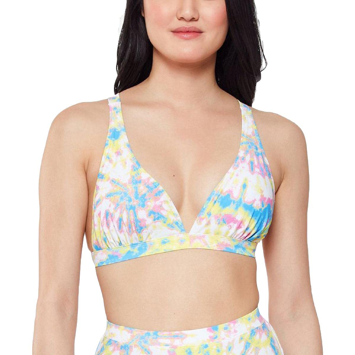 Jessica Simpson Top bikini Kobiety Mix & Match Tie Dye Swimsuit Separates (Top & Bottom)