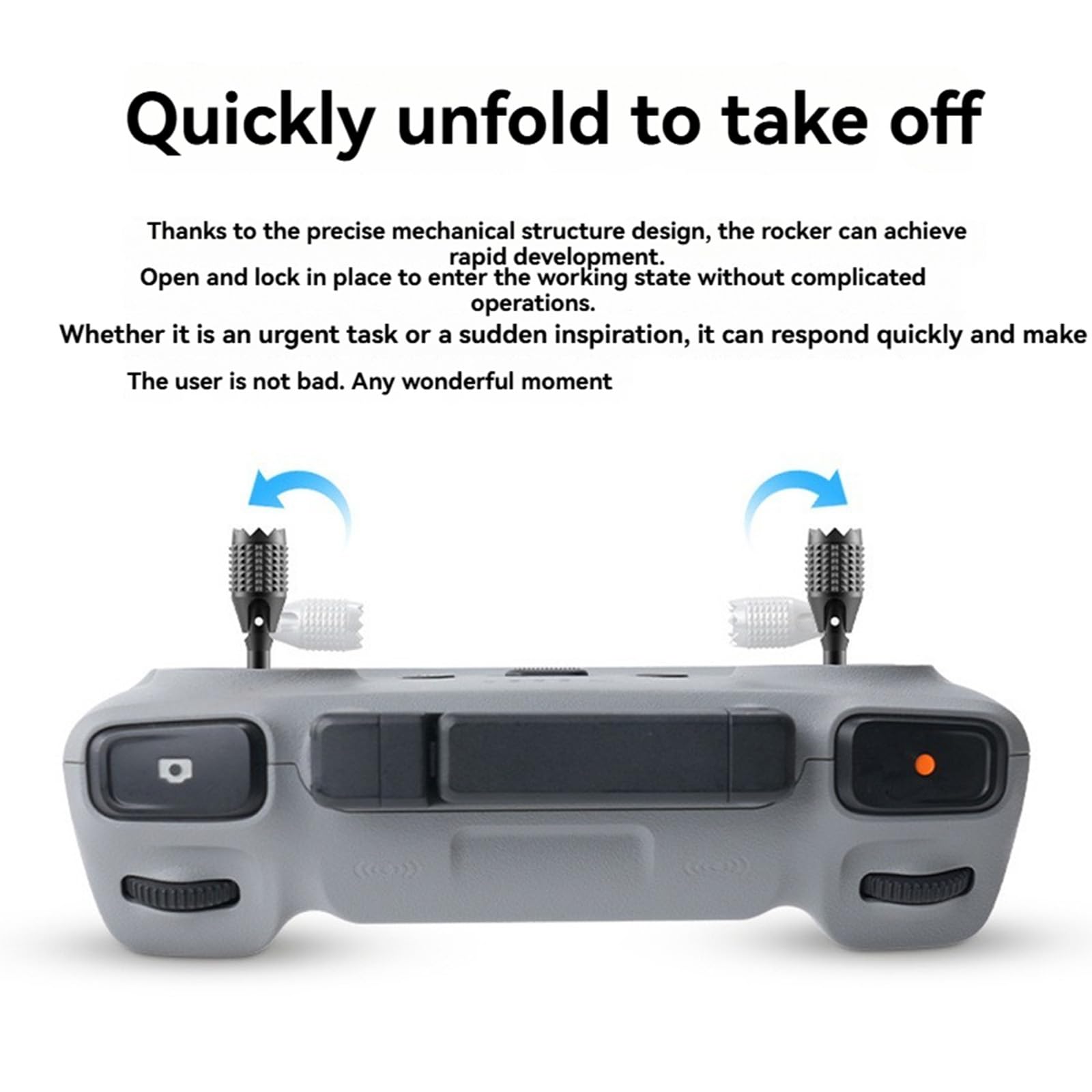FPVtosky RC 2 Controller Sun Hood Cover for DJI Mini 4/5 Pro, RC 2 Joysticks Protector for DJI Flip/Air 3S/Mavic 4/Avata 360 Accessories, 3-in-1 Drone Controller Screen Protection, Drone Accessories