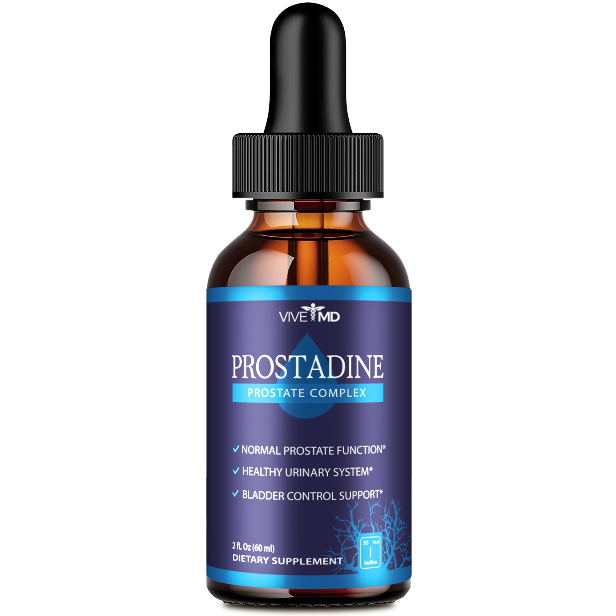 VIVE MDProstadine Drops for Prostate Health, Bladder Urinating Issues - Prostadine Official Drop Formula - Extra Strength with Pomegranate, Prostadine Reviews (Package of 1)