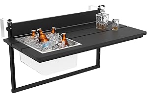 Sundale Outdoor Waterproof Patio Railing Table: The Perfect Addition To Your Outdoor Space