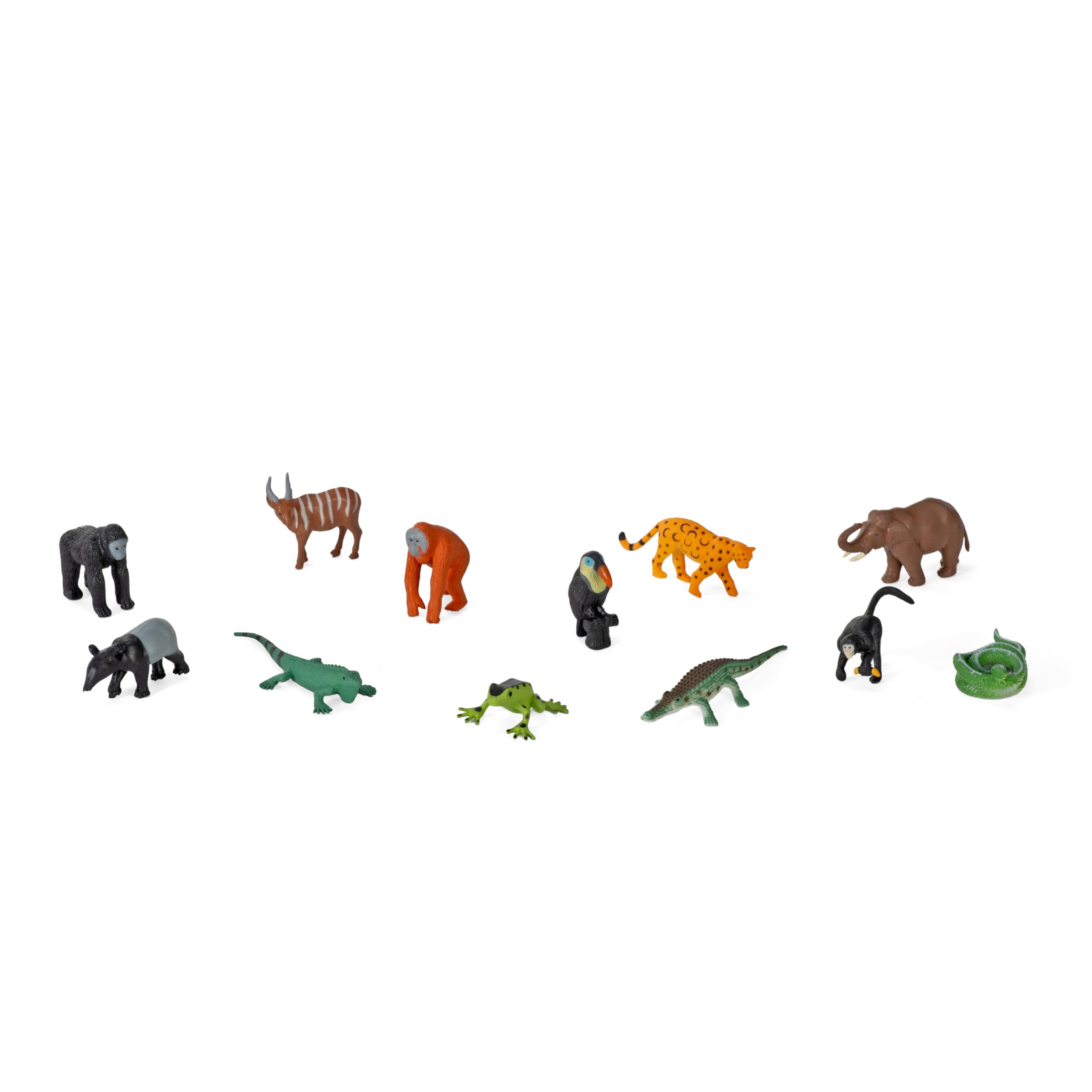 Wild Republic Nature Tubes Eco Las deszczowy, Zabawki Figurki, Zabawki Edukacyjne, Interaktywny zestaw do zabawy, przyjazny dla środowiska