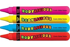 Hott Products Unlimited 56602: Bodylicious Edible Body Pens (4Pk Assorted