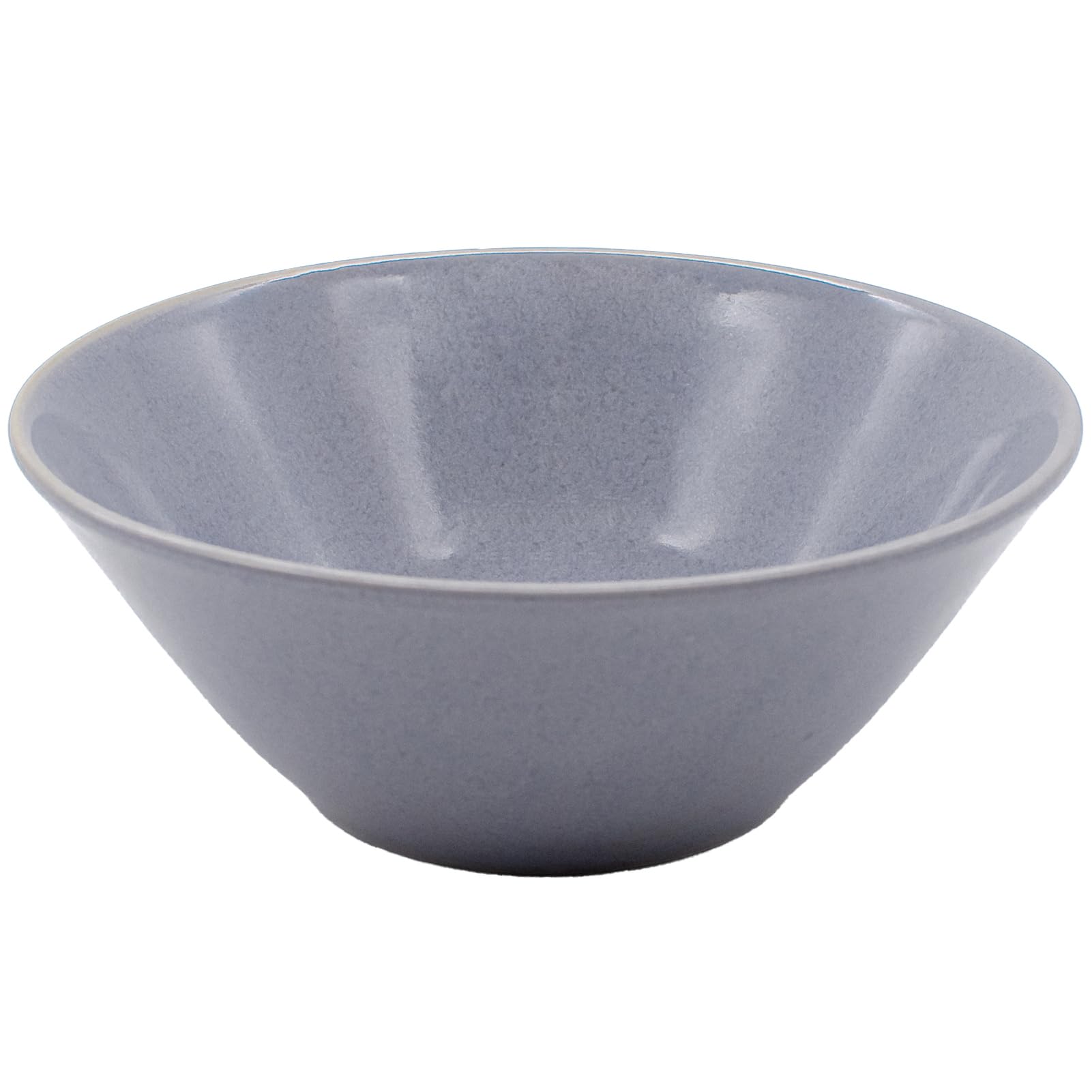 Aito 517291 Natural Color Bowl, Deep Plate, 12.8 fl oz (380 ml), Blue Gray, Mino Ware, Dishwasher, Microwave Safe Bowl, Made in Japan