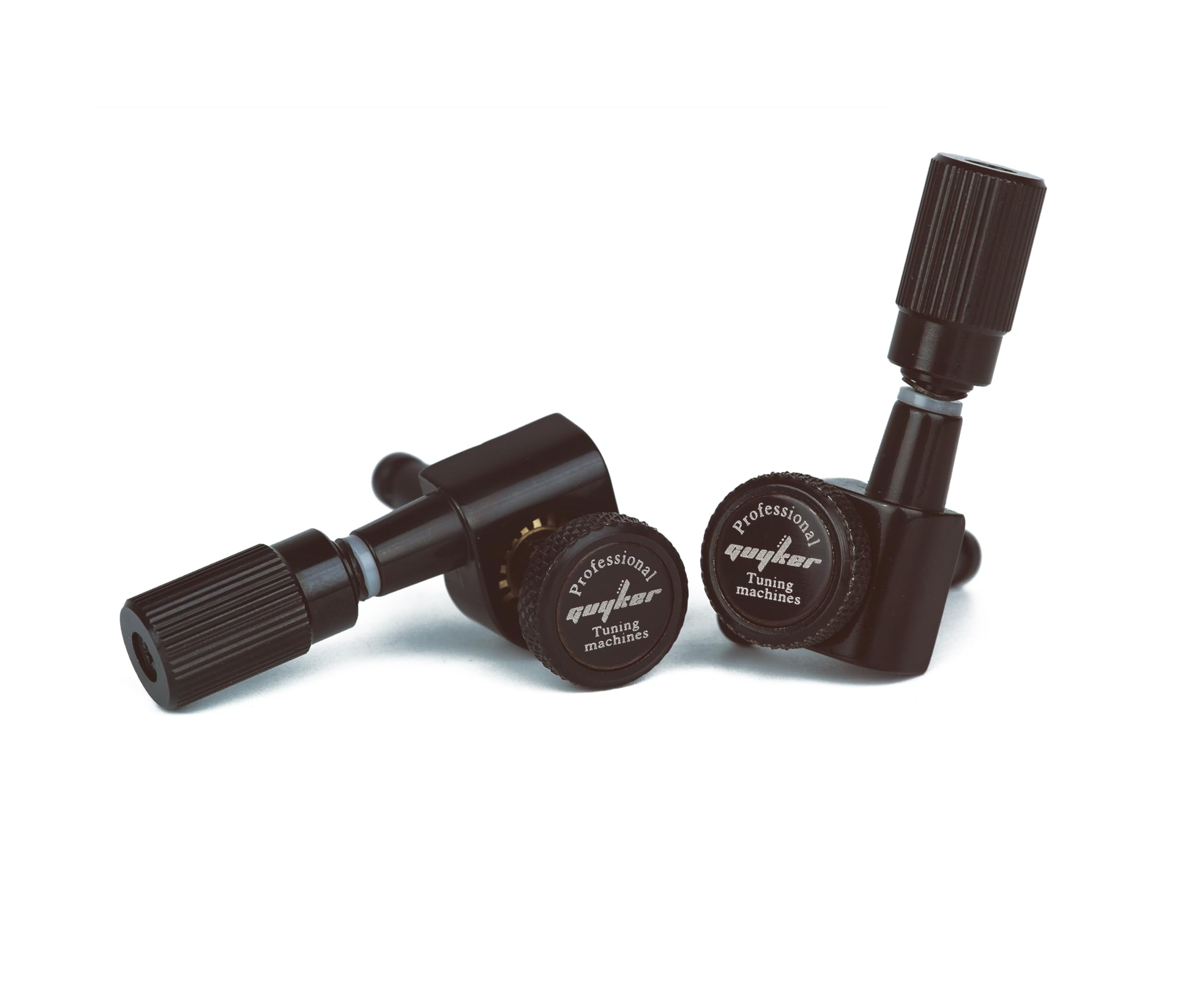 Guyker Tunery blokujące gitarę (6 po lewej stronie) - 1:18 Pro Lock String Tuning Key Pegs zestaw głowicy maszynowej zamiennik do ST TL SG LP Style Folk Classic Acoustic Electric Guitar (GK11SP,