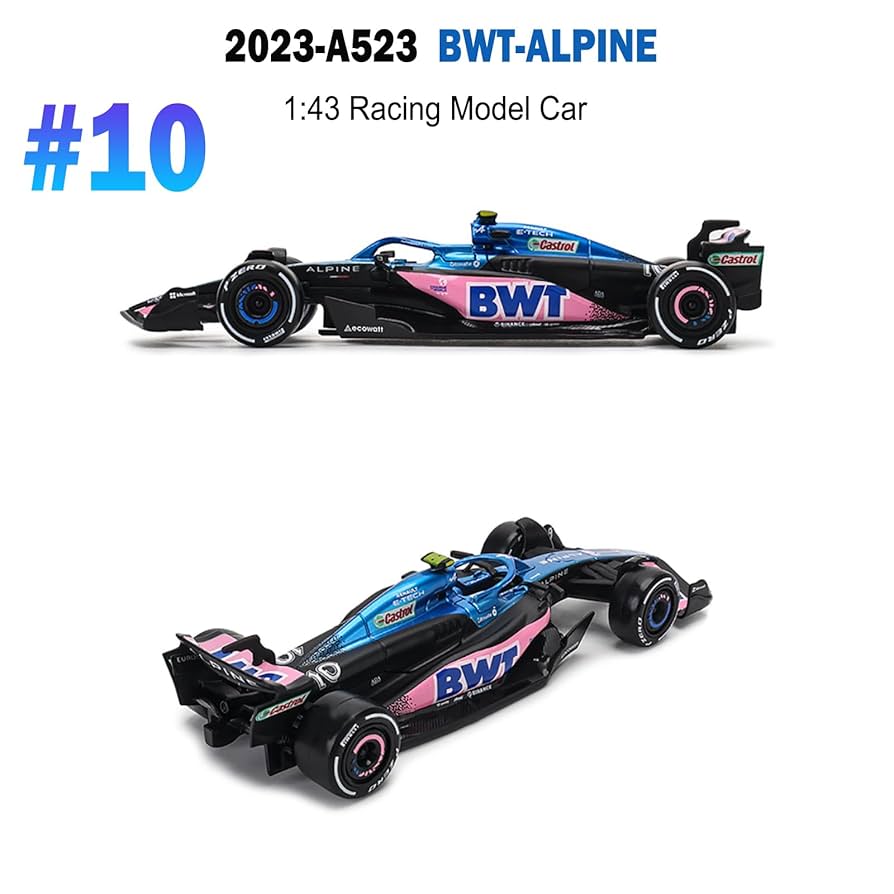 PMA 1/43 アルピーヌ ルノー F1 A523 オコン 2023 マイアミ BWT アルピーヌ F1 チーム A523 No.31 2023 - エステバン
