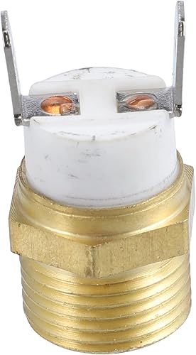 Miniatura 5 de X AUTOHAUX Ventilador de refrigeración universal del motor del radiador automotriz interruptor de sensor térmico de 38 pulgadas NPT 190 grados