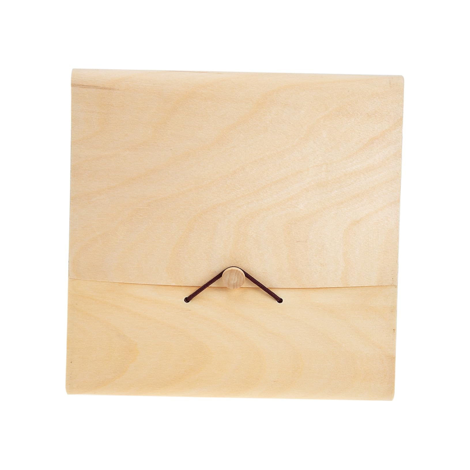 Happyyami Wooden Tea Storage Box Portable Tea Packing Case Elegant Design with Lid Creative