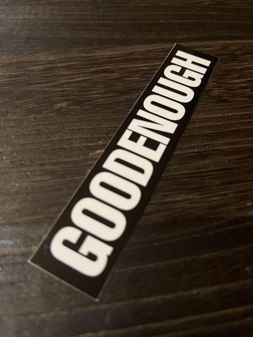 Amazon.co.jp: goodenough sticker グッドイナフステッカー □41