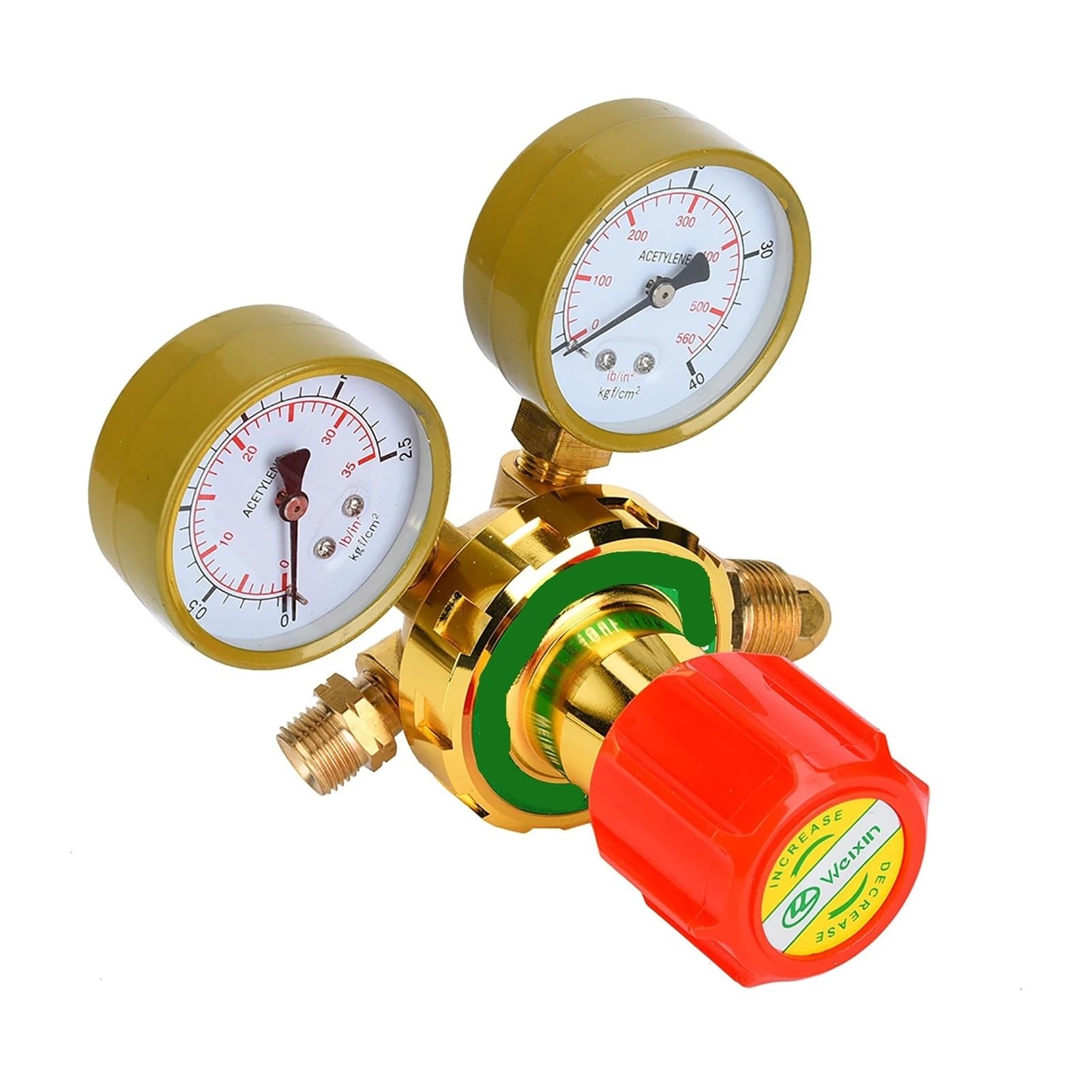 Regulator gazu, 60 acetylenu, reduktor ciśnienia gazu