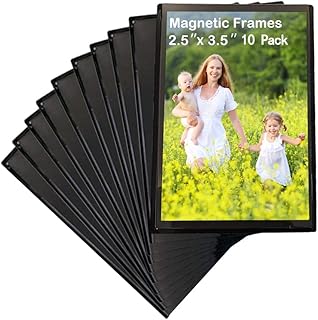 10 Pack Magnet Photo Frame Refrigerator 2.5X3.5