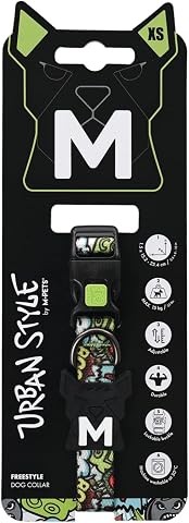 M-Pets Urban Style Freestyle Multicolor Boyun Tasması (Xs)