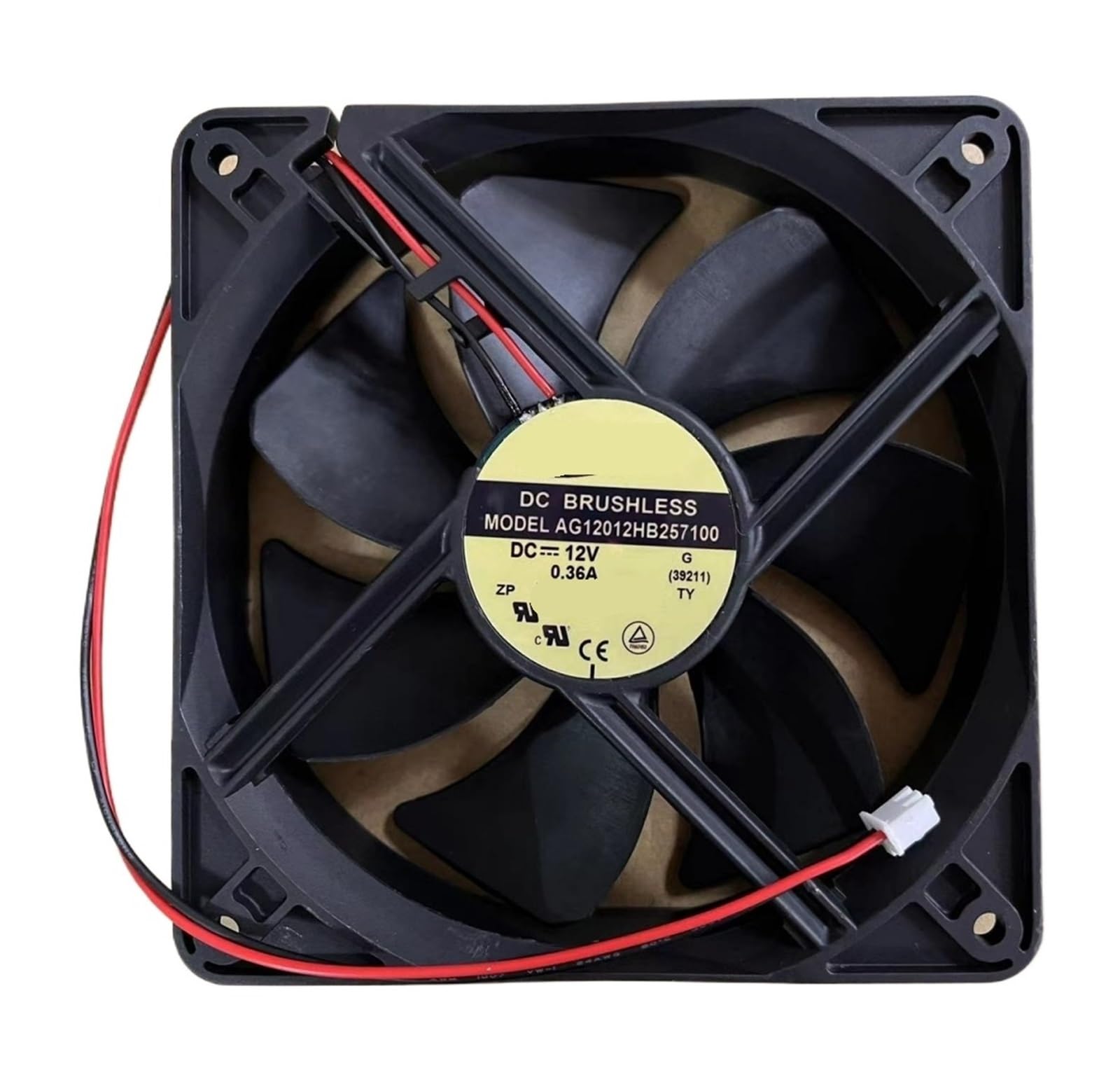 FSBNMNXPQ AG12012HB257100 12V 0.36A 12025 12cm 2-wire cooling fan