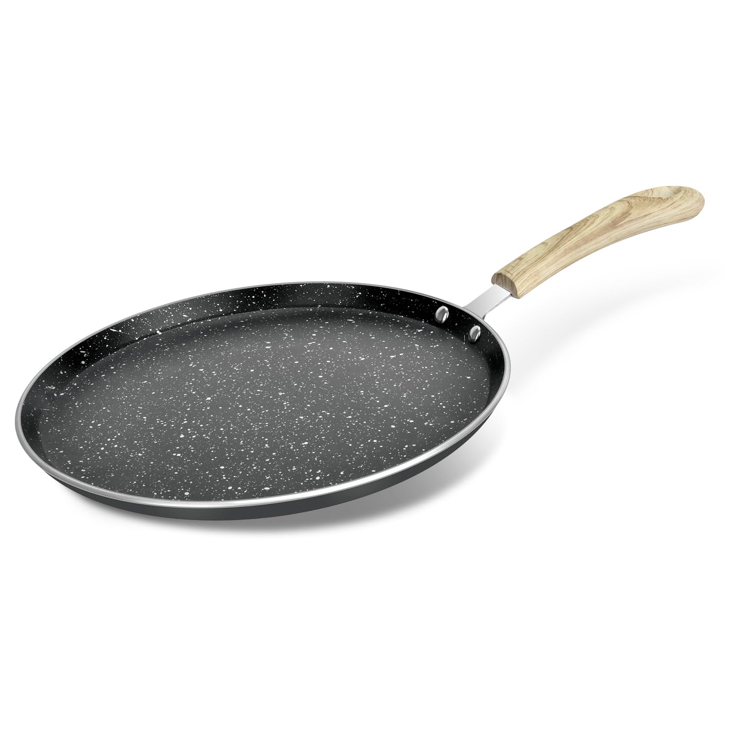 See full amazon price history chart for Bergner Bellini Plus Aura 5-Layer Non-Stick 26 cm Dosa Tawa, Soft Touch Wooden Finish Handle, Food Safe, PFOA Free, Even Heat Distribution, 4mm Thickness, Induction Bottom, Black Bergner Bellini Plus Aura 5-Layer Non-Stick 26 cm Dosa Tawa, Soft Touch Wooden Finish Handle, Food Safe, PFOA Free, Even Heat Distribution, 4mm Thickness, Induction Bottom, Black (B0C28HW7SV) Amazon Price History, Amazon Price Tracker