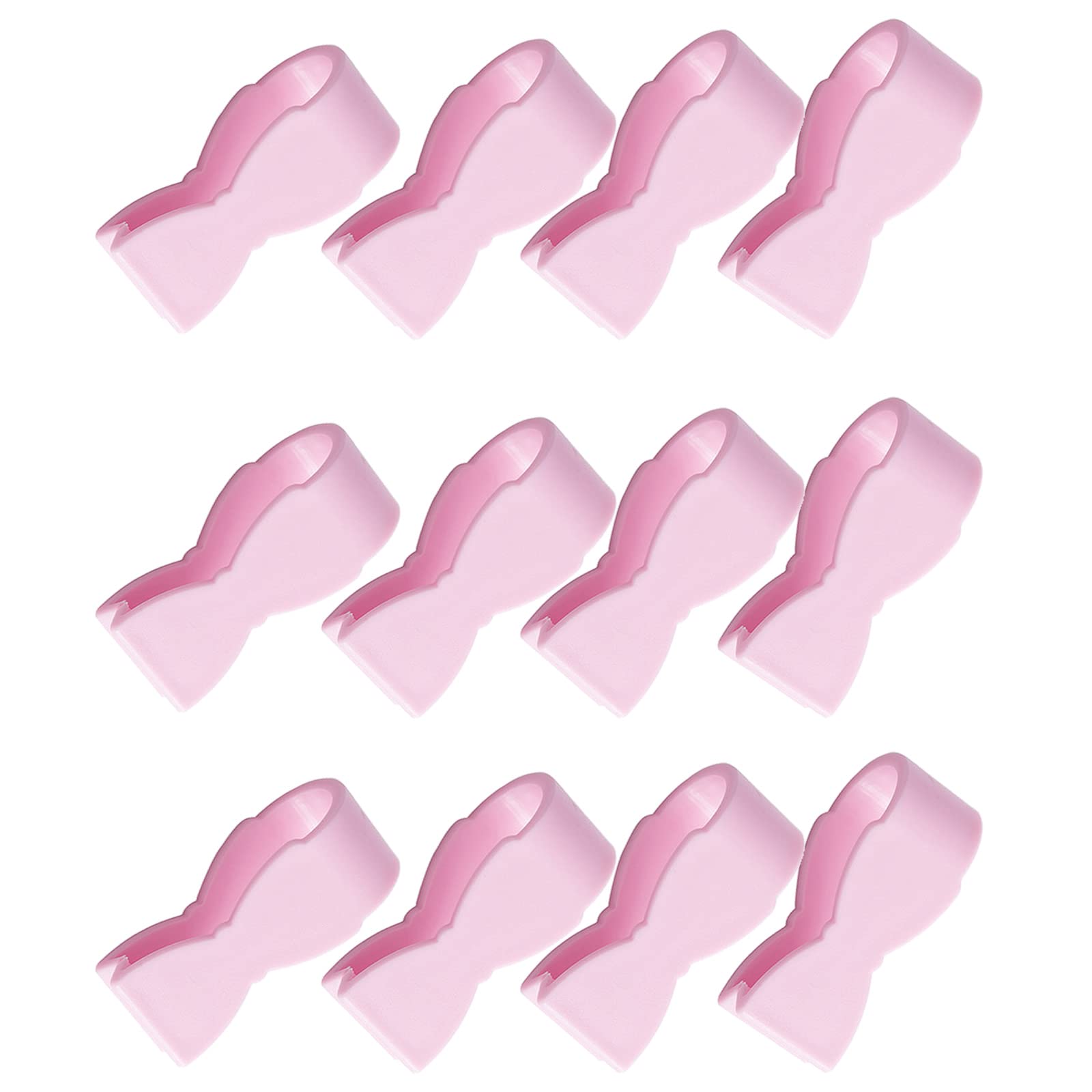 VPbao 12pcs Quilt Duvet Clips, Quilt Holder, Sheet Fasteners Comforter Clips, Quilt Sheet Clip for Sheets Socks Curtains Clothes Pink