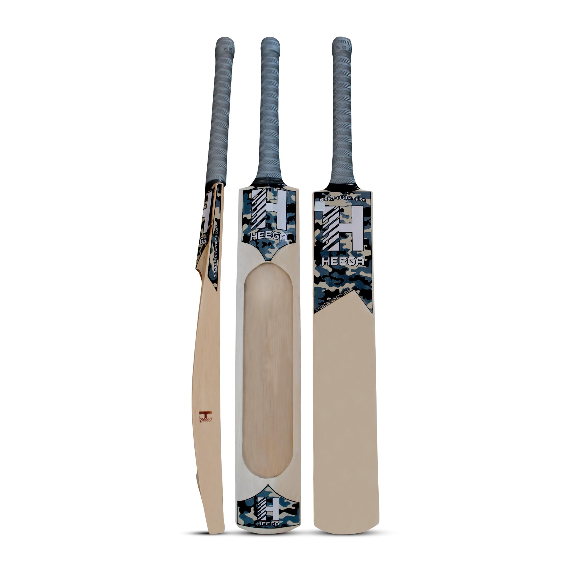 Heega Commando Scoop Kashmir Willow Cricket Bat (Length : 36 inch | Single Blade)-image-45
