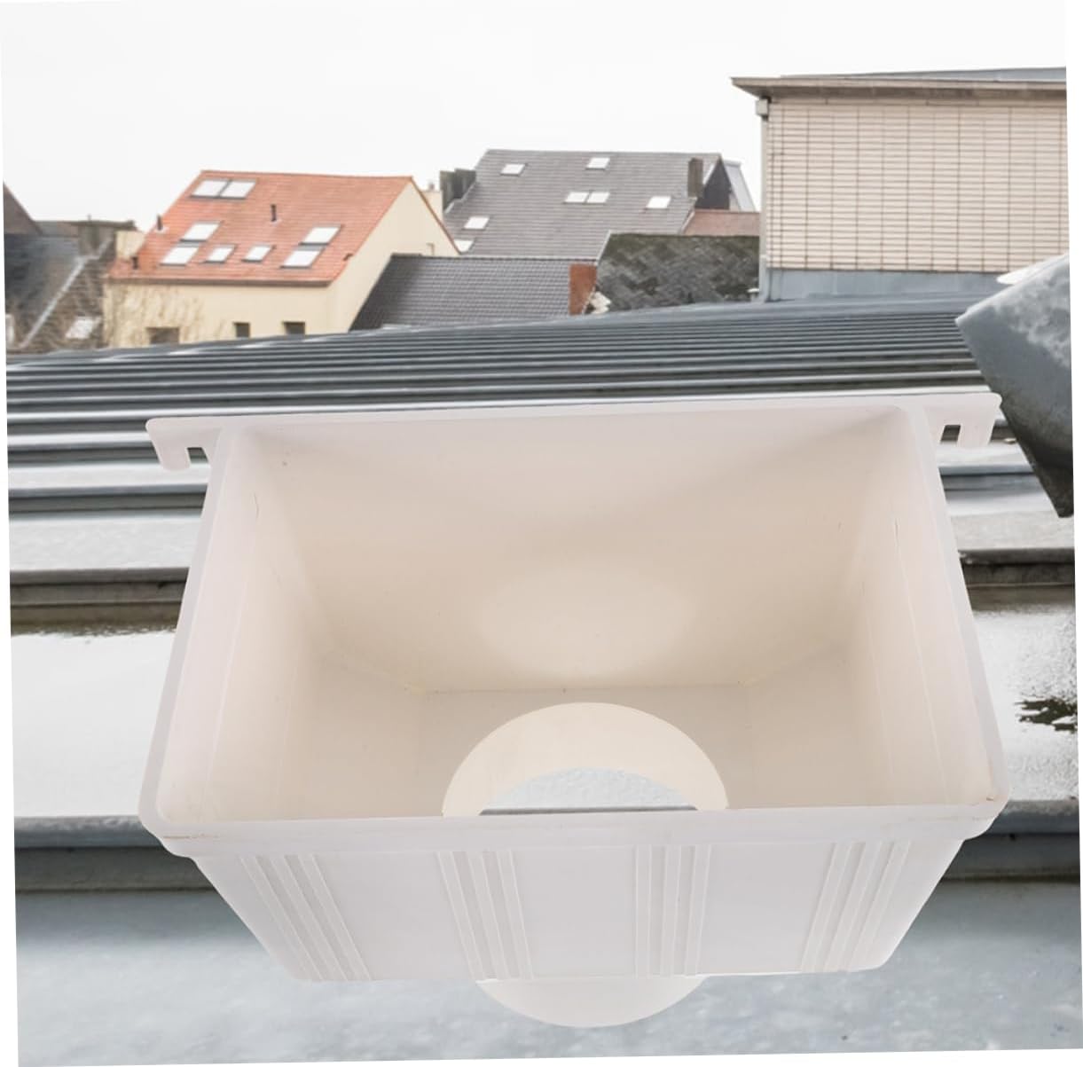 Gutter Downspout Adapter Rain Gutter Parts Accessories Downspout Drainage Connector Outdoor Use