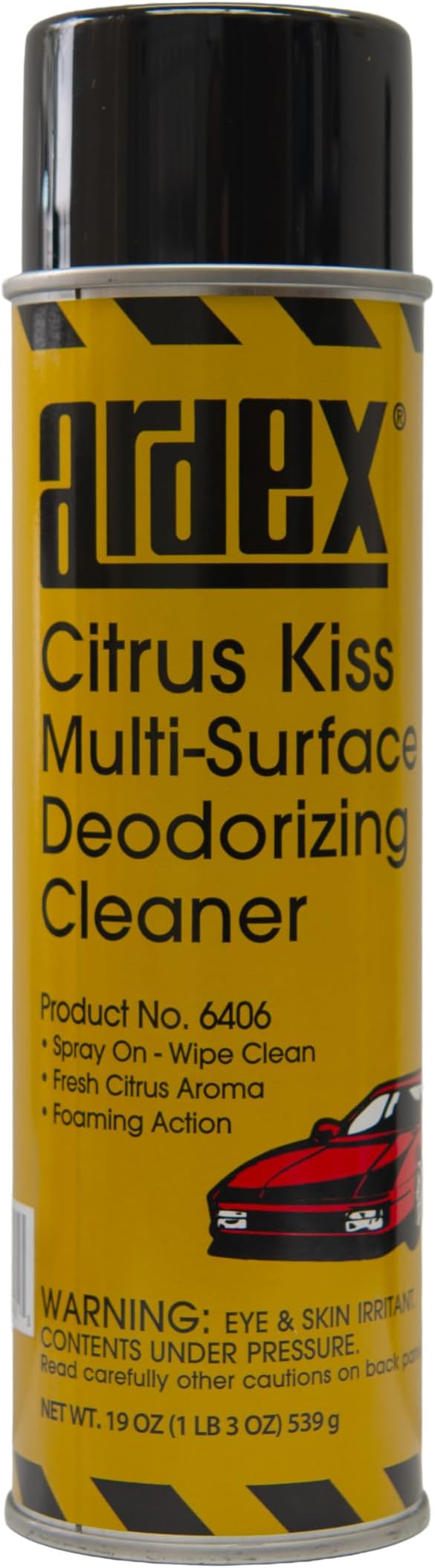 Citrus Kiss 6406 | Multi-Surface Deodorizing Cleaner | Easy Spray Application for DIY & Pro Use | Interior Cleaner for Automotive, Marine & Airplane | Citrus Scent | Made in USA