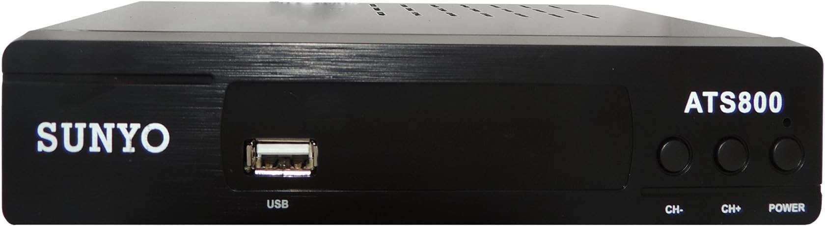 ATS800 ATSC Digital TV Converter Box w/ Recording PVR Function / HDMI Out / Coaxial Out / Composite Out / USB Input / LED Time Display (New Model)