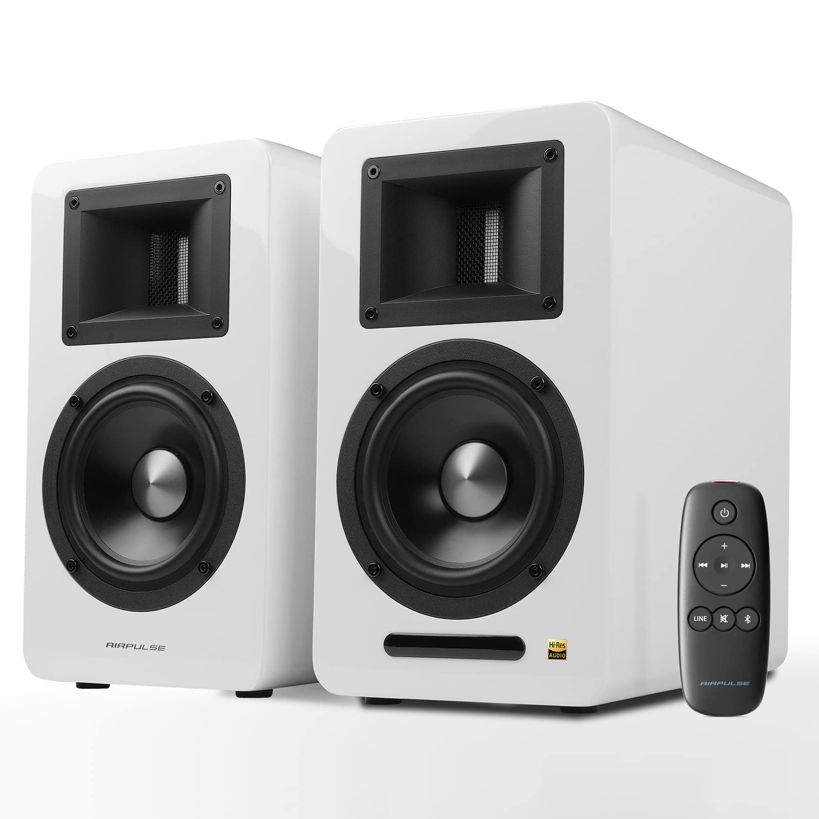 Air Pulse A100 White Active Speaker System (A100 WT)(6970582640632), RCA, Bluetooth, USB, Auxillary