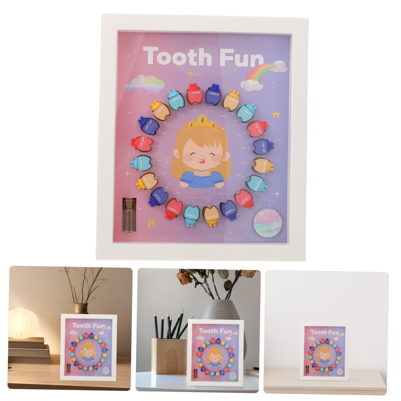 Boîte à Dents de Lait pour Garçon et Filles, 1 Set