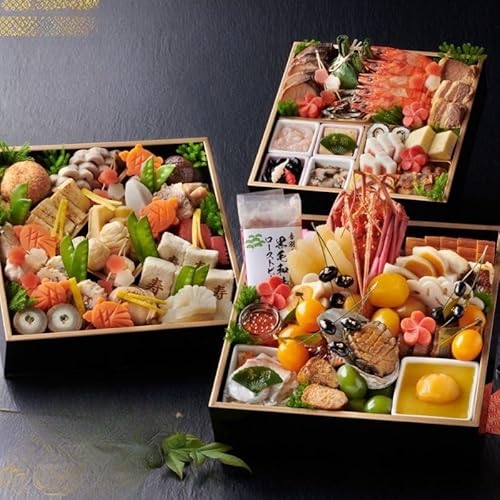 [2026年新春]音羽プレミアム おせち料理「寿」 全57品 4〜5人前 冷蔵(北海道、沖縄、離島は除く)三段重 豊中市 冷蔵発送[otwa0011]