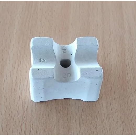 SMARTSUPPLY 100pcs Cement Concrete Cover Block for Slab/Beam/Plinth/Shuttering Shunting/Roof Dhalai Column Cap & Base coverblock 3.5x3x2.5 cm