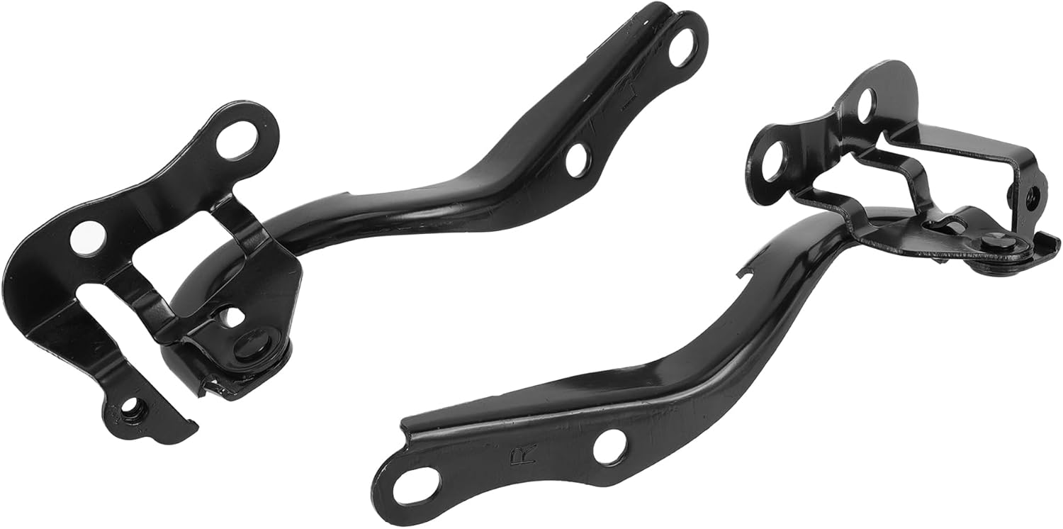Hood Hinges for Toyota Yaris 2007-2011 Front Driver and Passenger Side No.534100D230/534200D230 Front Bonnet Bracket Black 1 Pair