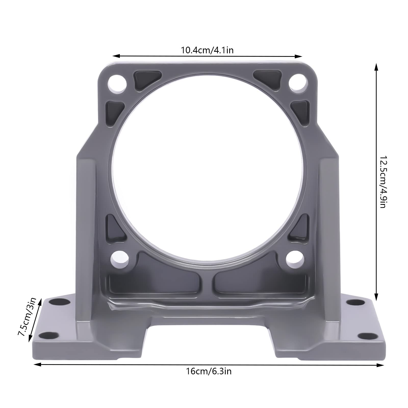 Motore 250 W, 220 V, con regolatore di velocità e supporto, 8 Nm, girevole in avanti e indietro, motore velocità di trasmissione (10 K)