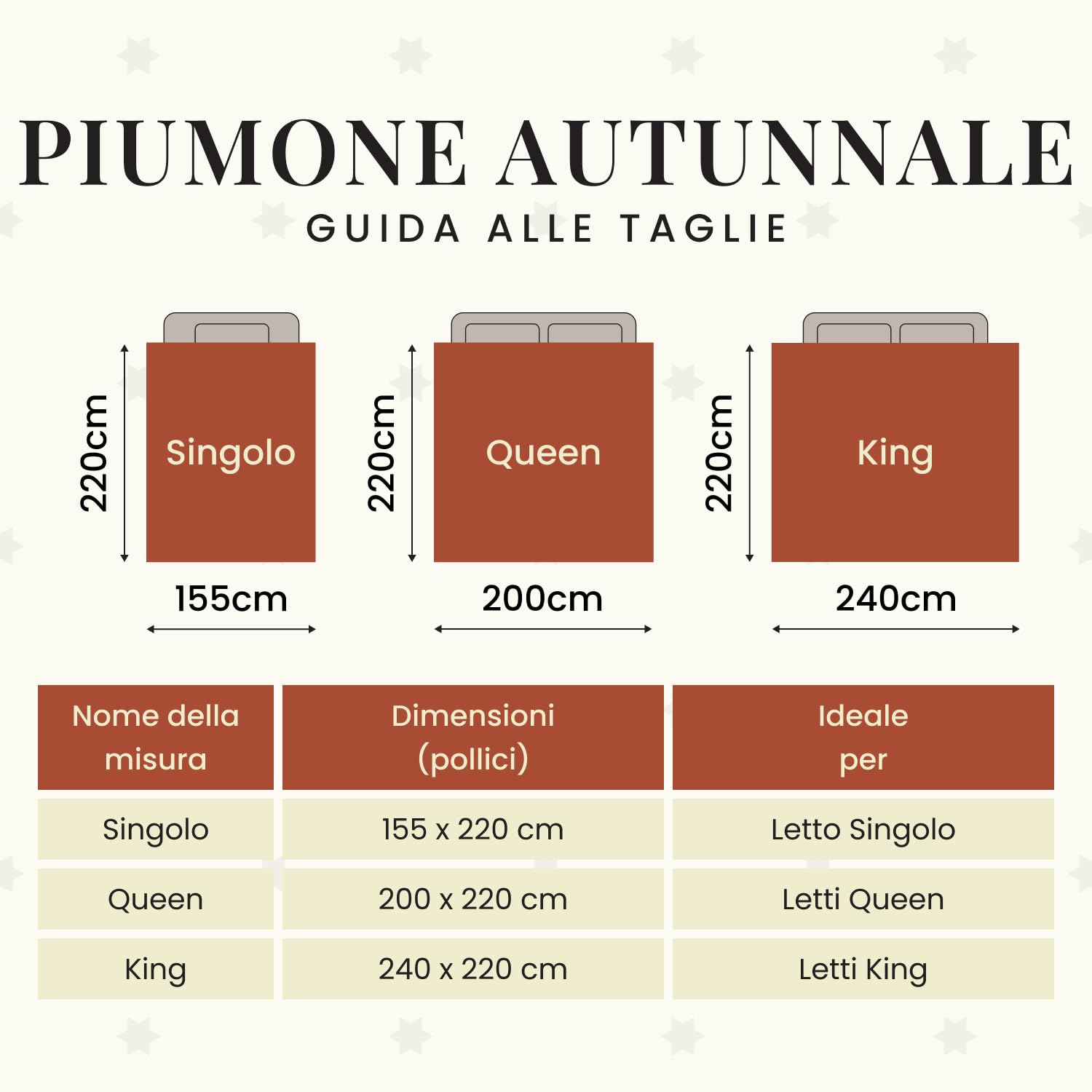 FOSSFLAKES Piumino 4 Stagioni 240x220 cm, vegano e OEKO-TEX