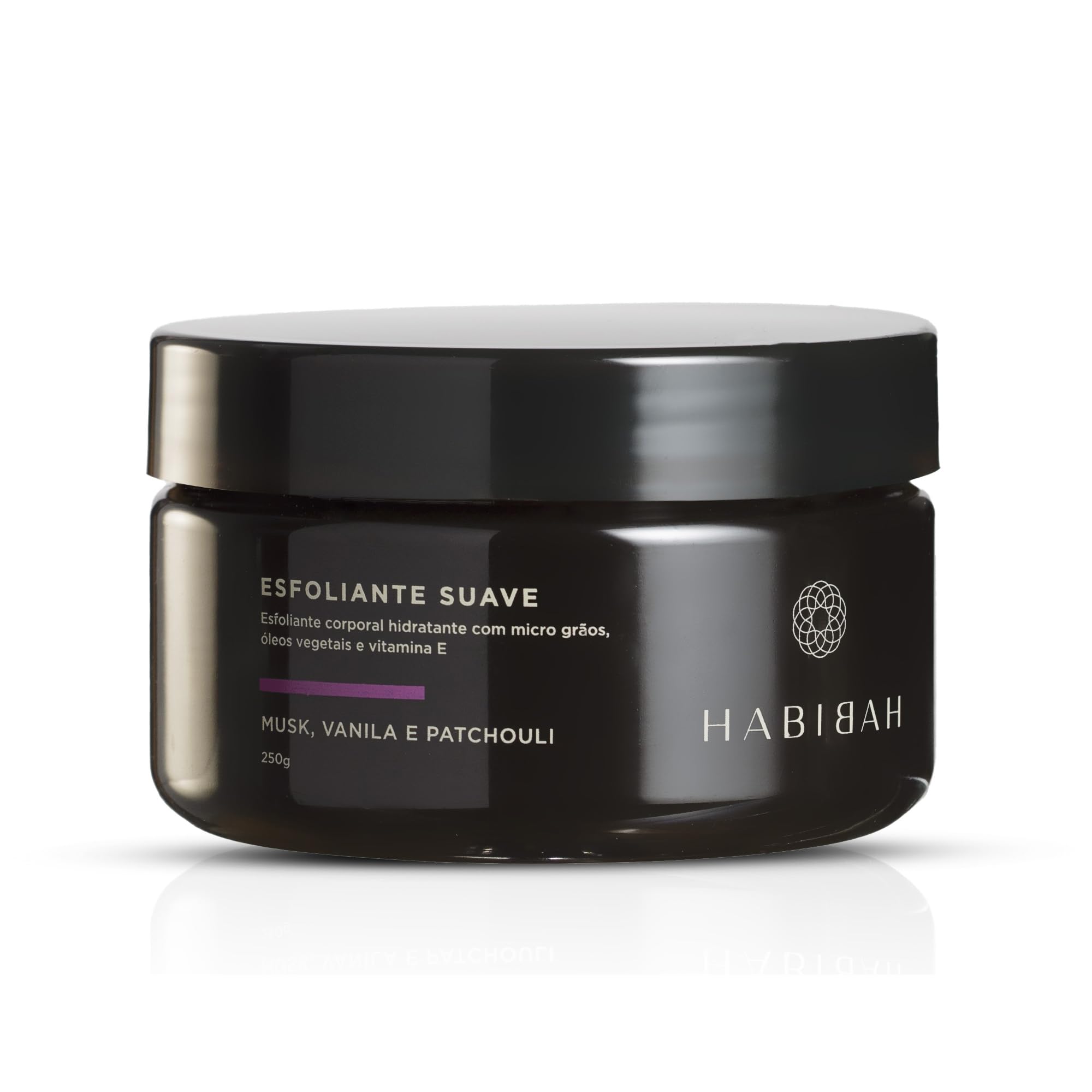 Esfoliante Corporal Hidratante Suave Habibah com Óleos de Argan e Romã para Pele Macia e