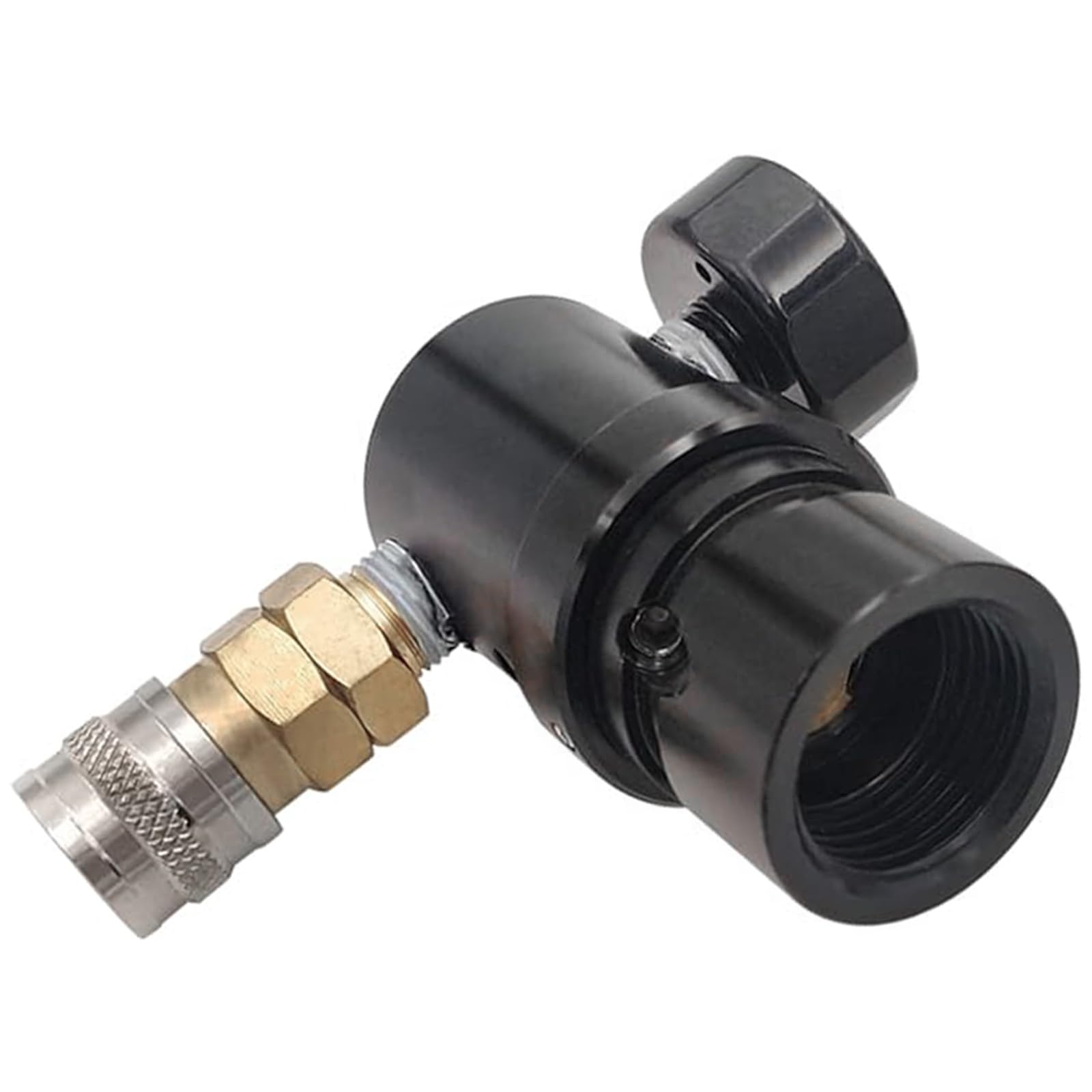 Compresor De Aire Pcp Para Paintball, Regulador De Tanque De Aire, Regulador De Aire Hpa Micro Mr, ManóMetro De 2000 Psi, Regulador De Tanque De Aire De Paintball E Indicador De VáLvula