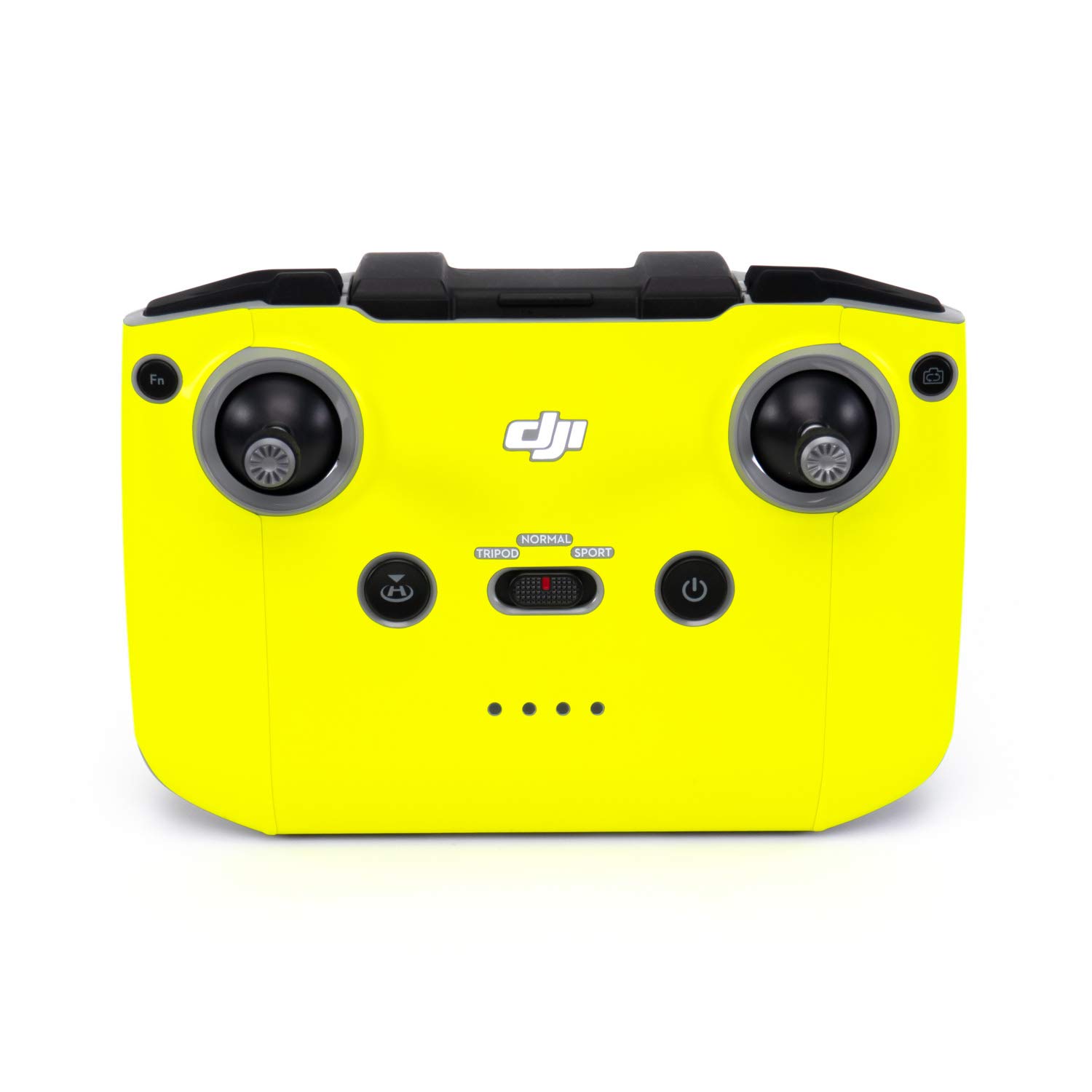 Wrapgrade Skin compatible with DJI Mavic Air 2 | Remote Controller (NEON YELLOW)