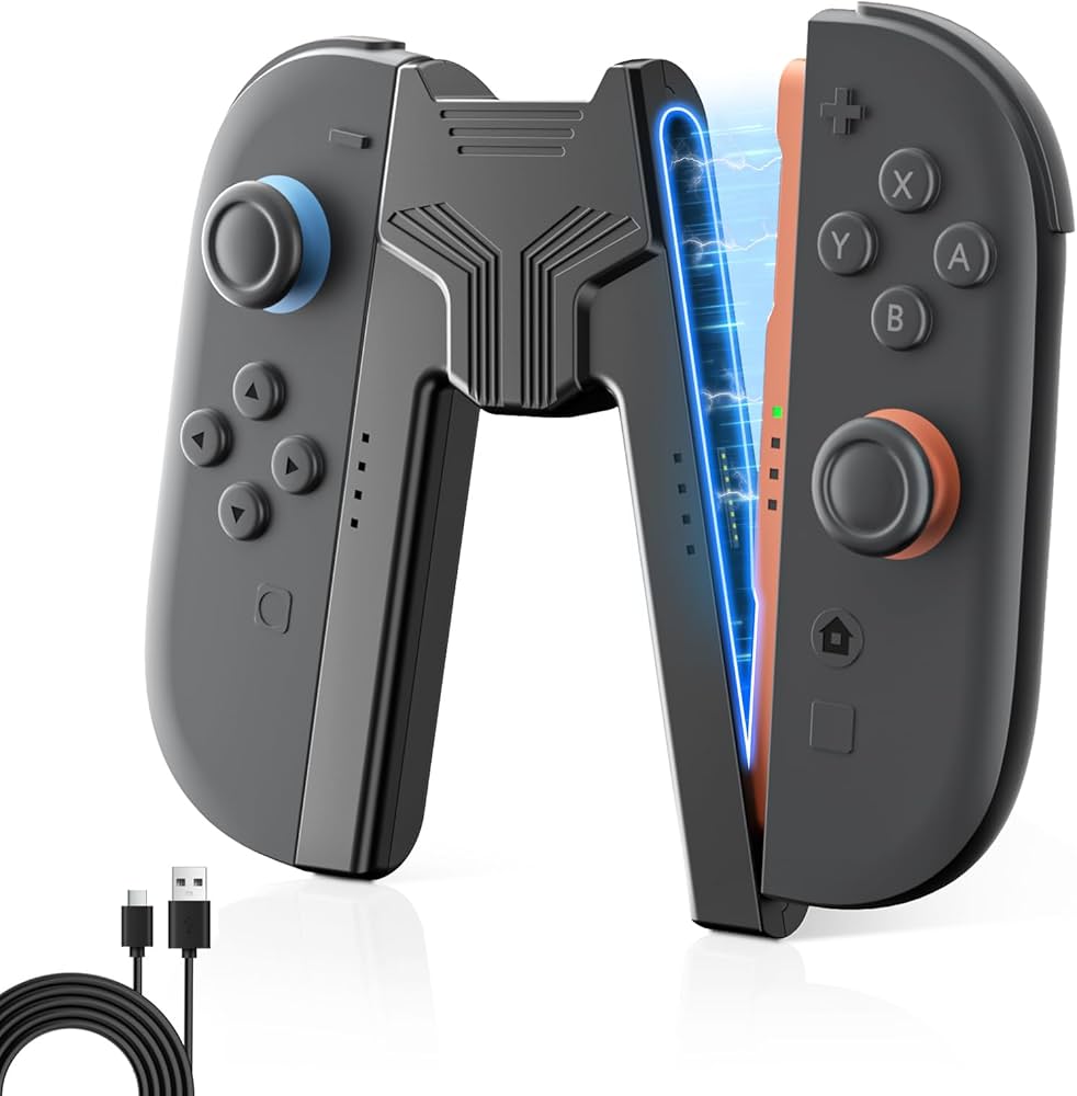 Nintendo Switch 本体(グレー)、プロコン、充電グリップ セット Amazon.co.jp: For Nintendo Switch 2 JoyCon 2専用充電グリップ