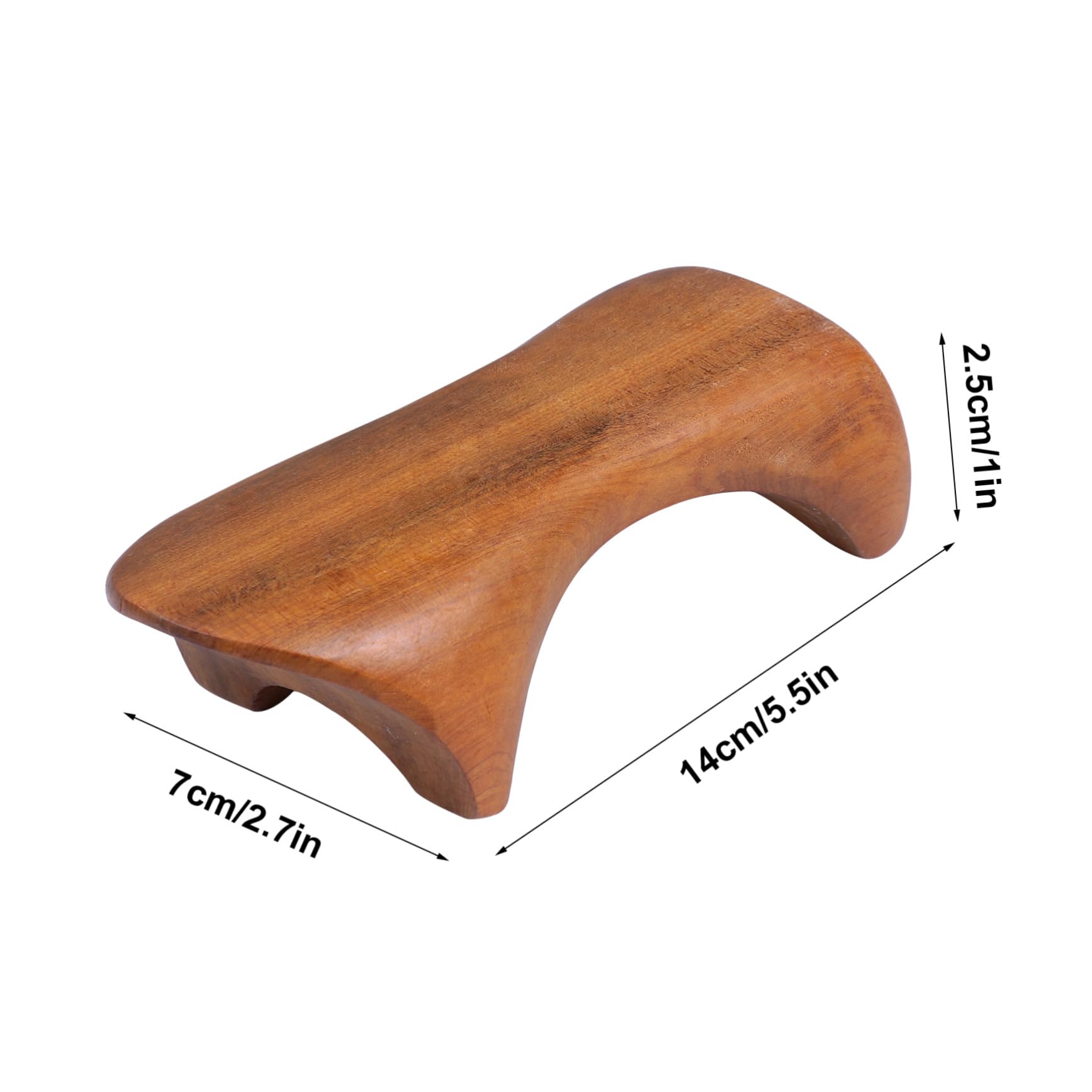 Yardenfun 5 piezas Herramientas Masaje Gua Sha de Madera de Sándalo Tabla Raspado Corporal para Pies Cuello y Espalda Masajeador Duradero para Mejorar Circulación y Aliviar Fatiga