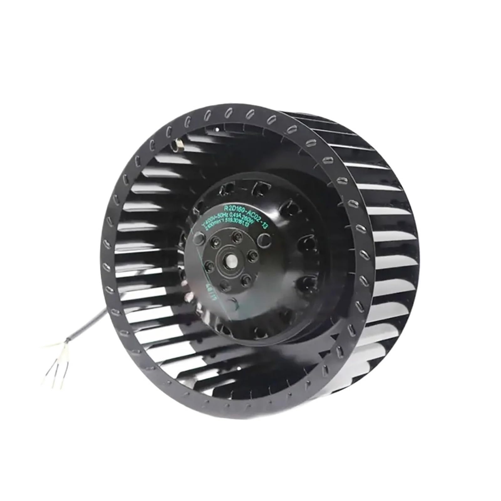 BRODEFUP Centrifugal Fan 3~260/270W R2D160-AC02-13 AC400V Case cooling fan
