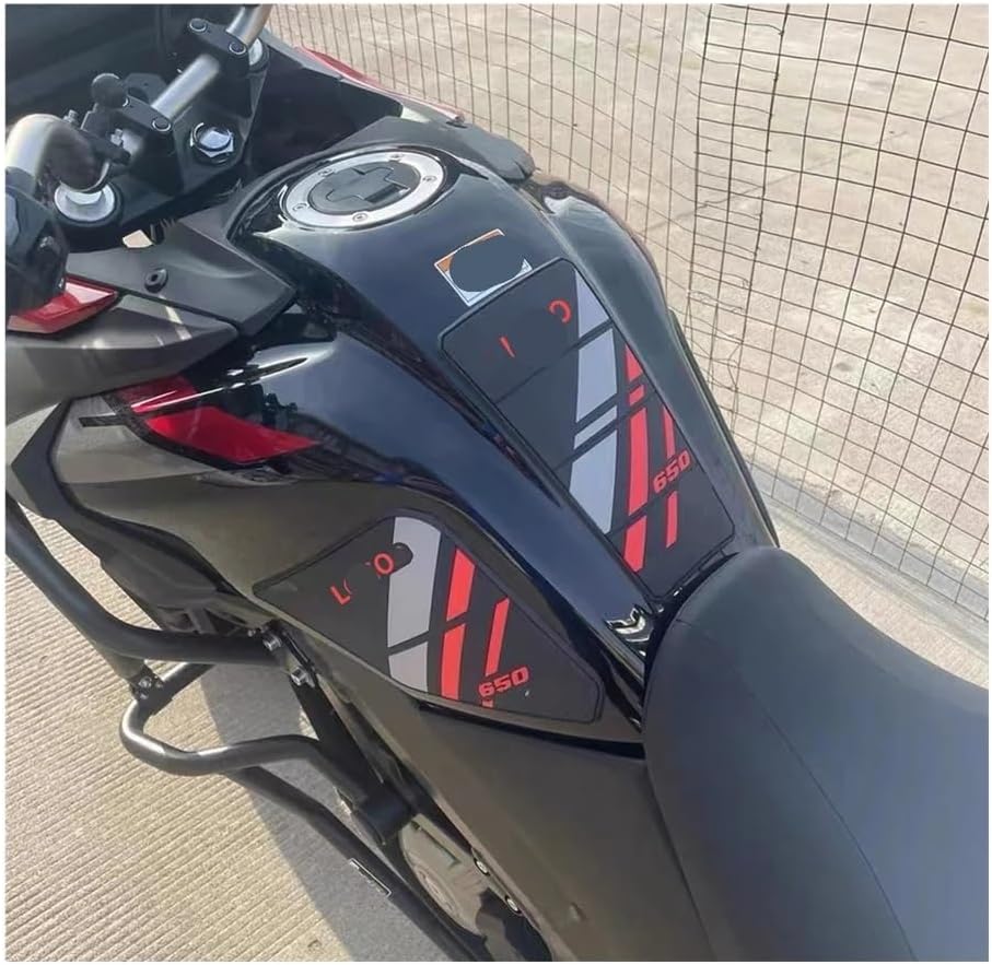 Tank Traction Pad for for VS&trom DL 650 XT 650XT 2017-2024 Motorcycle Side Fuel Tank Stickers Pad Rubber Sticker