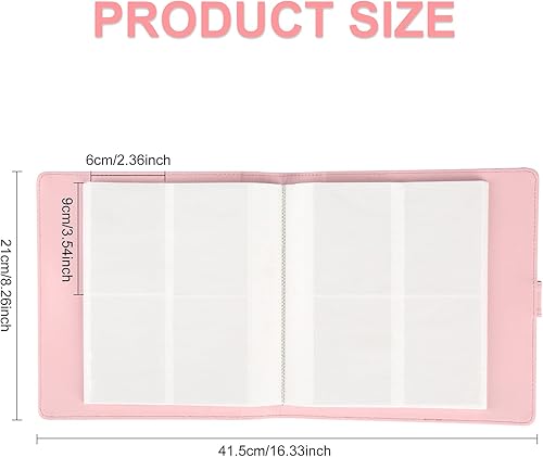 Miniatura 2 de Mini álbum de fotos de 256 bolsillos, se adapta a cámara Fujifilm Instax Mini 12 11 9 8 7 50 40 LiPlay Evo, Polaroid Snap PIC-300, Kodak Mini