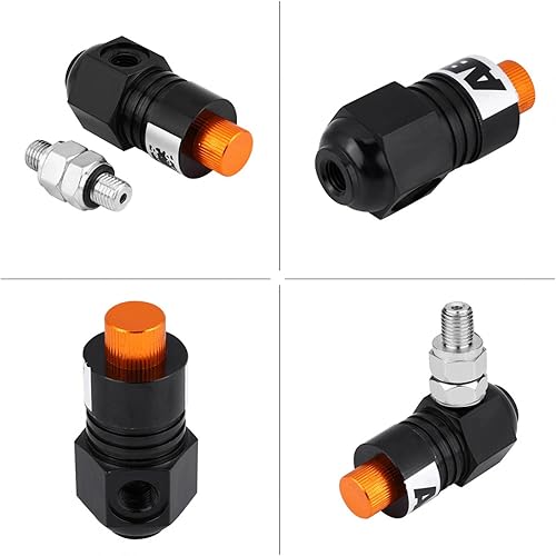 Miniatura 4 de ABS para motocicleta, sistema de frenado antibloqueado, tornillo de freno, sistema de asistencia de pinza de freno ABS negro 2.638in