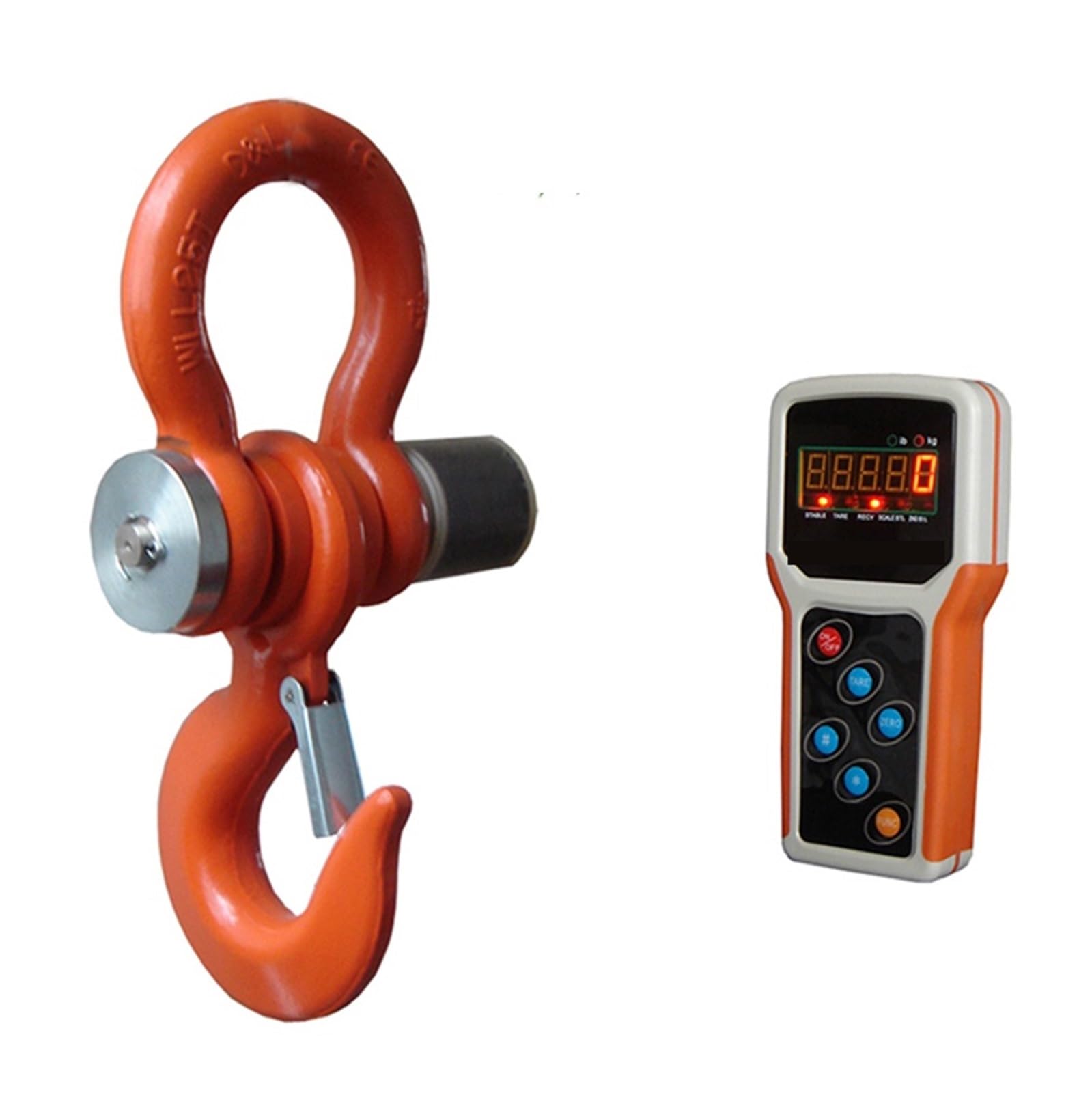 Gqnblvhzupdm One Color Crane Scale, 3000Kg Wireless Electronic Digital Crane Scale Heavy Duty Industrial Hanging With Handheld Meter 3T