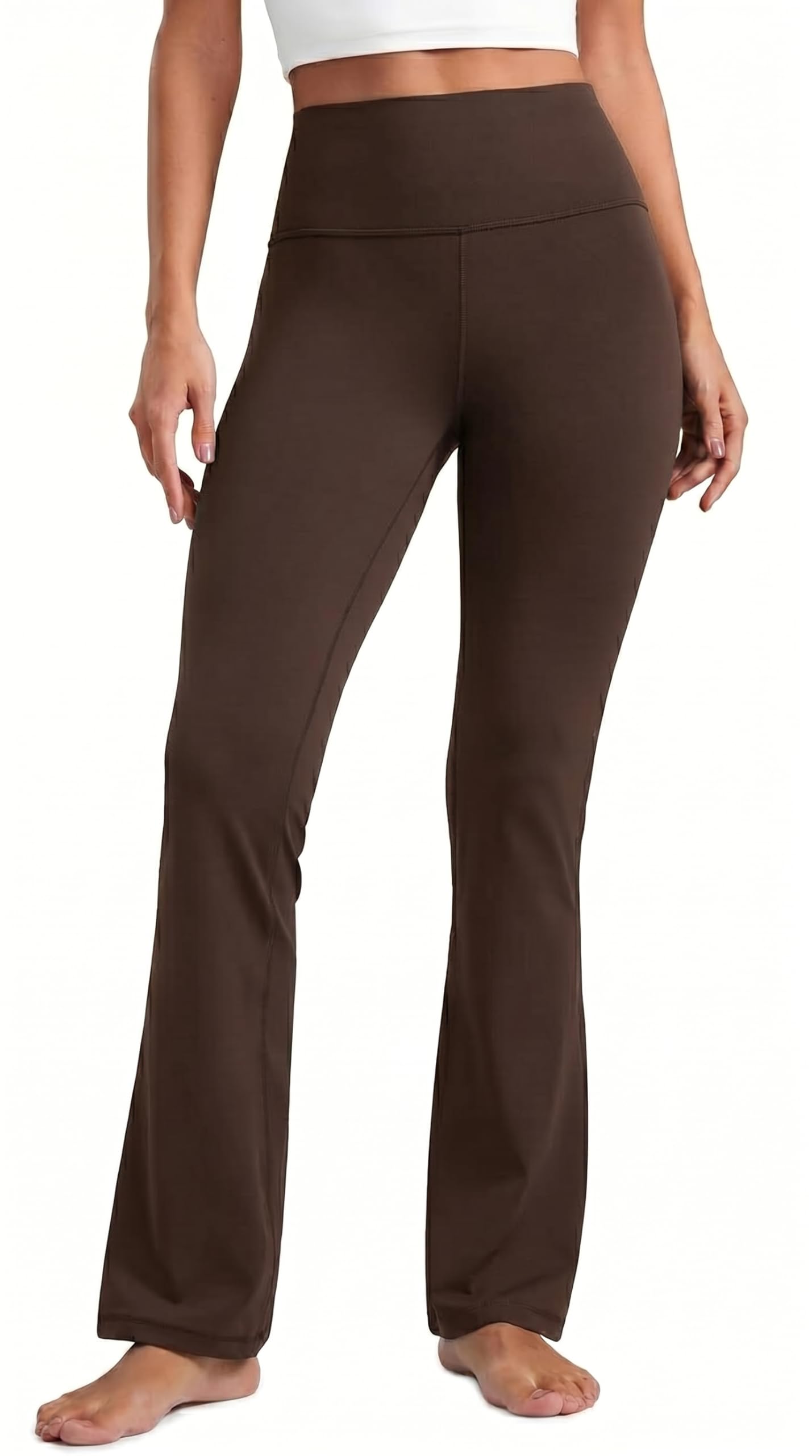 alyne Women’s High-Waist Flare Yoga Leggings – Bootcut Workout Pants with Slimming Design, Tummy Control Bell Bottom Leggings-picture-22