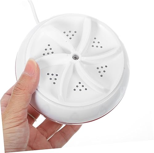 Miniatura 2 de Mini lavadora de 30 W con carga USB, lavadora de ropa portátil para dormitorio, lavabo compacto para viajes ligeros para camisas, vestidos y