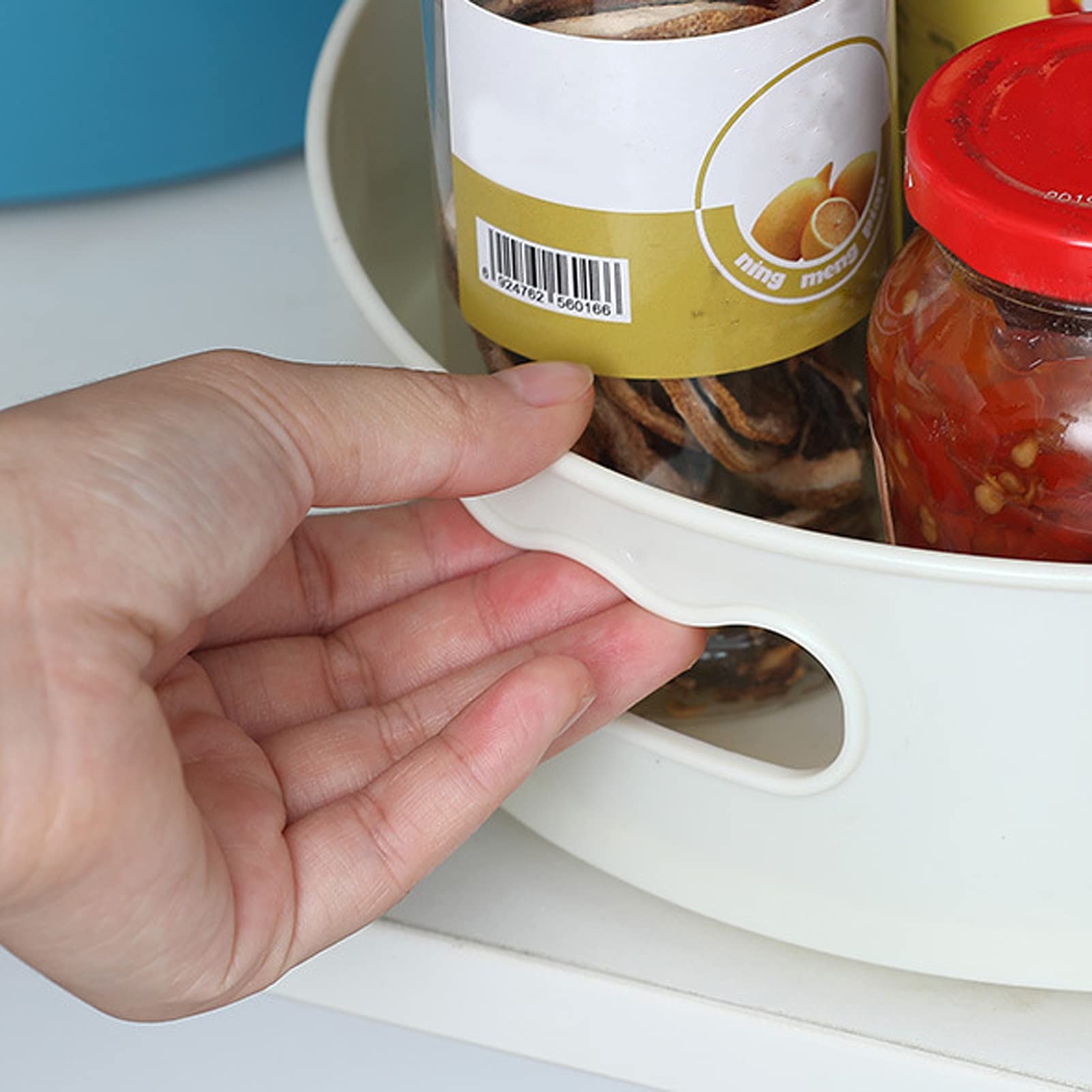 Plateau tournant de rangement – Organisateur cuisine pratique 🍽️✨ - Arts de la table