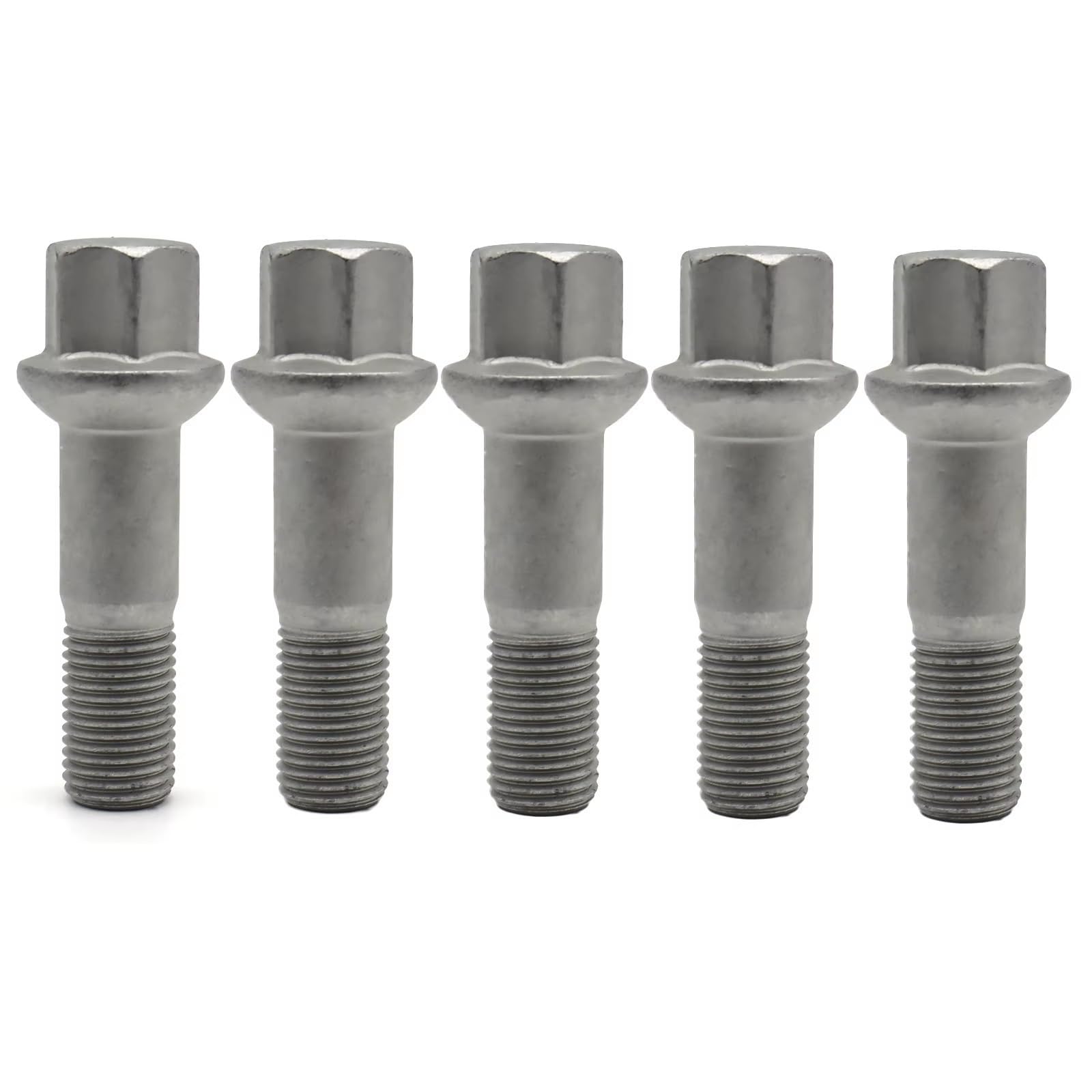 Bulloni ruota auto Compatibile Con Benz Per GLK 200 X204 2010 2011 2012 2013 2014 2015 Set Da 5 Dadi Conici Per Cerchi In Lega OEM: 0009905307
