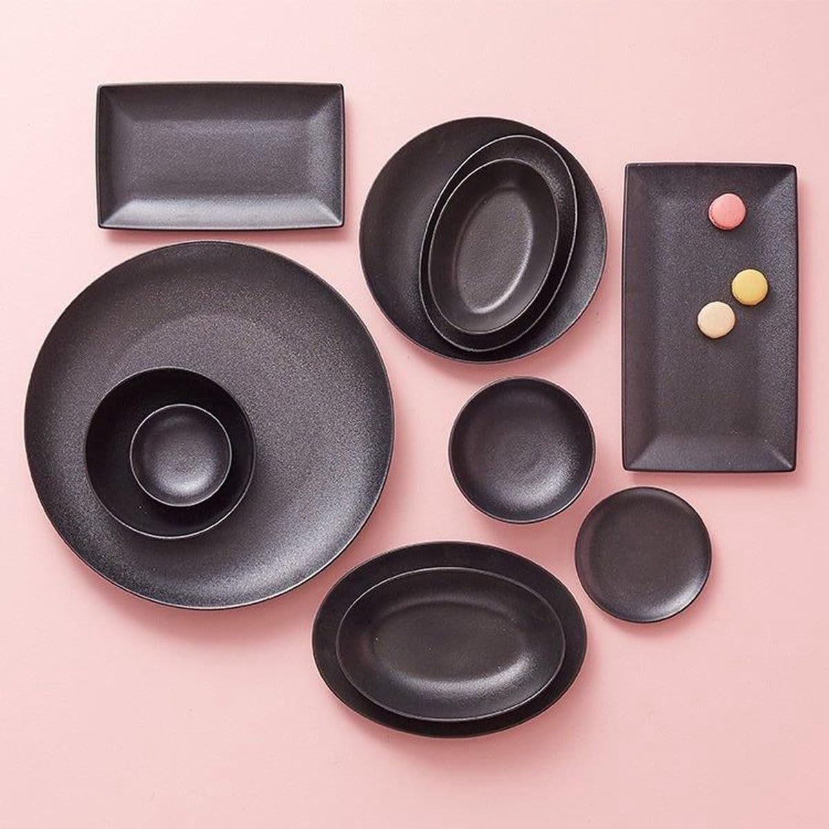 Maxwell & Williams Caviar Granite Schüssel, Schale, Premium-Keramik