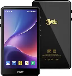 HiBy R5 Gen 2 Hi Res Audio Player Android Mp3 Mp4 Player com amplificador de fone de ouvido classe A de alta impedância e baixa geração de calor